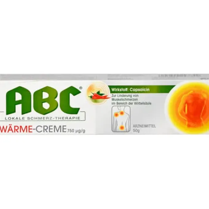 ABC Wärme-Creme Capsicum Hansaplast med 50 g