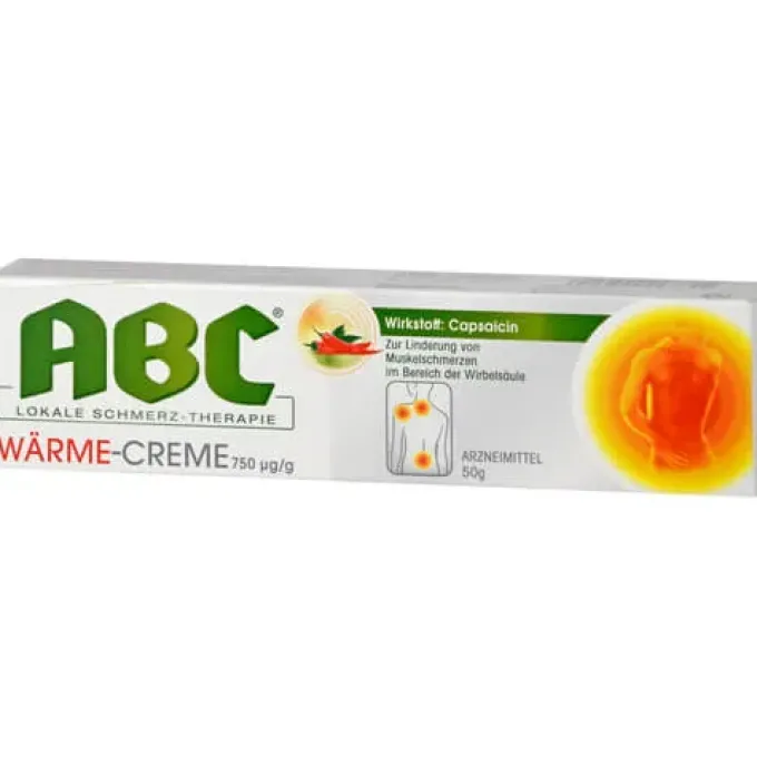 ABC Wärme-Creme Capsicum Hansaplast med 50 g