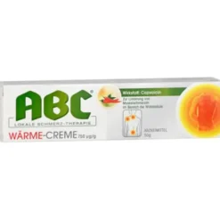 ABC Wärme-Creme Capsicum Hansaplast med 50 g