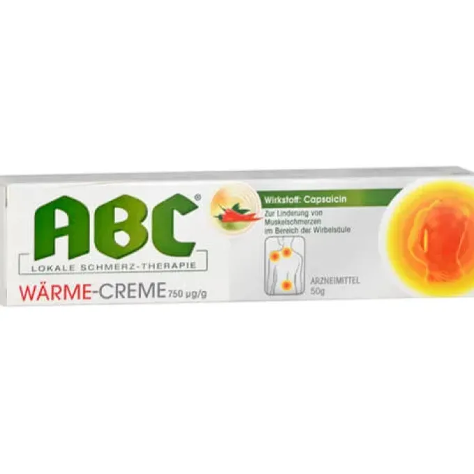 ABC Wärme-Creme Capsicum Hansaplast med 50 g