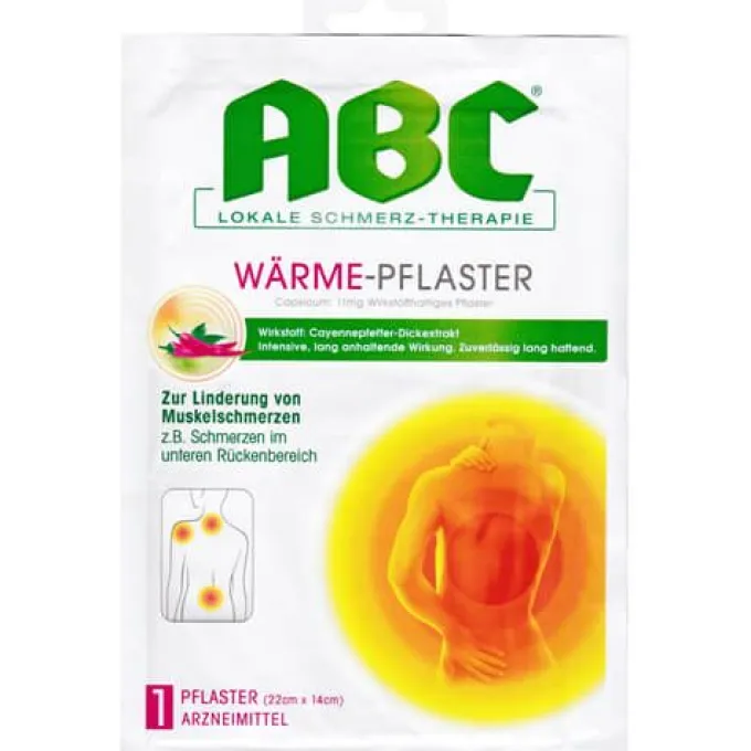 ABC Wärme-Pflaster Capsicum Hansaplast med 14x22 1 St