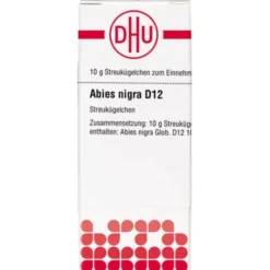 ABIES NIGRA D 12 Globuli 10 g