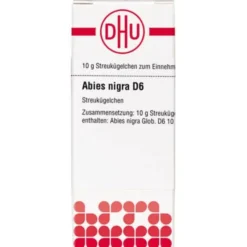 ABIES NIGRA D 6 Globuli 10 g