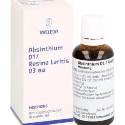 ABSINTHIUM D 1 Resina Laricis D 3 aa Mischung 50 ml