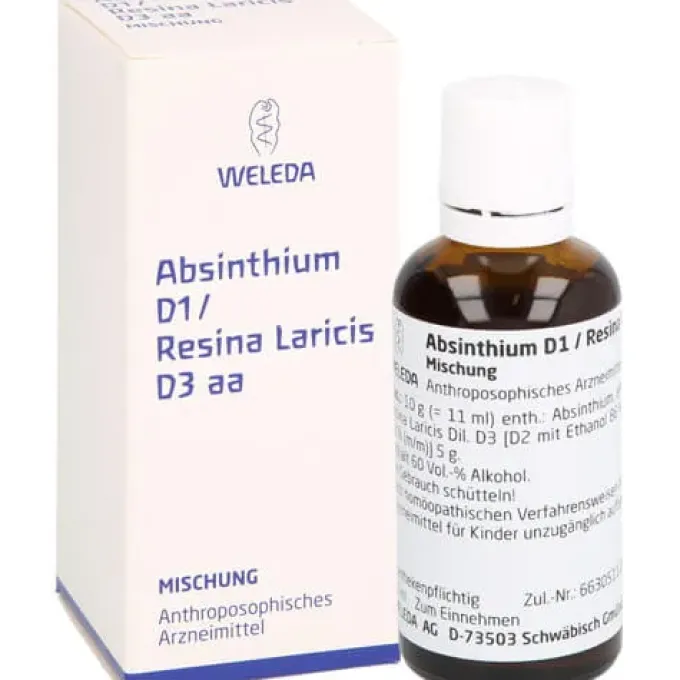 ABSINTHIUM D 1 Resina Laricis D 3 aa Mischung 50 ml