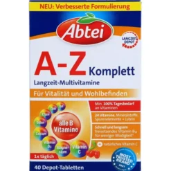 ABTEI A-Z Komplett Tabletten 40 Stück