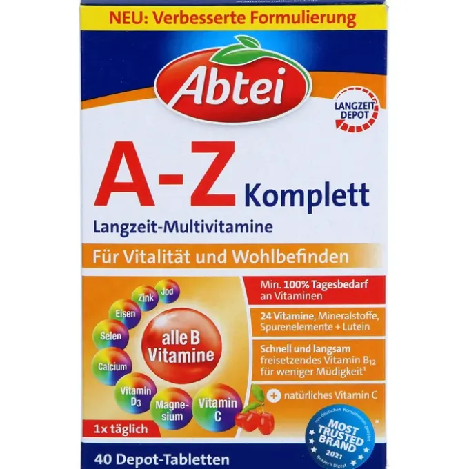 ABTEI A-Z Komplett Tabletten 40 Stück