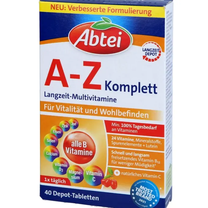 ABTEI A-Z Komplett Tabletten 40 Stück
