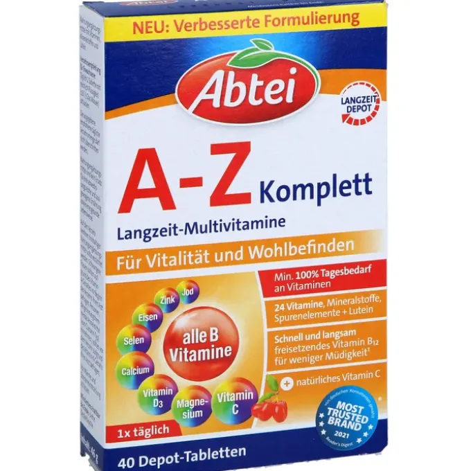 ABTEI A-Z Komplett Tabletten 40 Stück