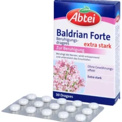 ABTEI Baldrian forte überzogene Tabletten 30 St
