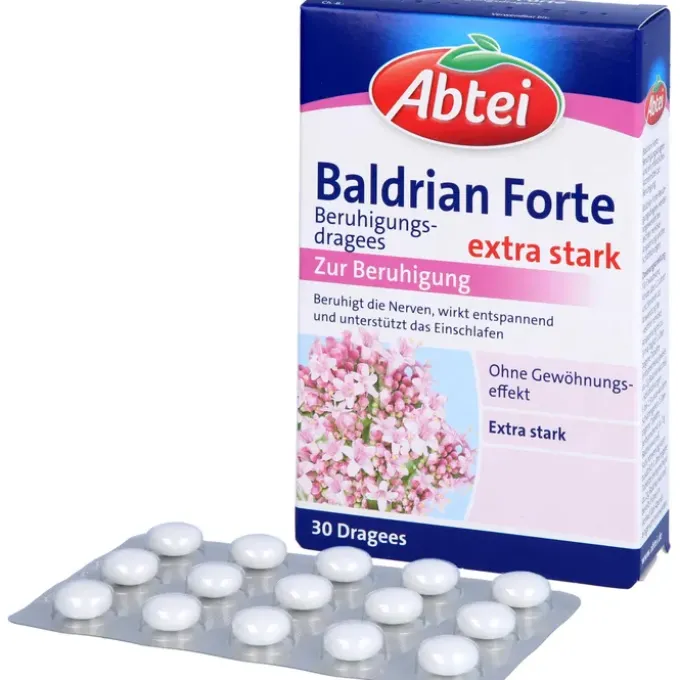 ABTEI Baldrian forte überzogene Tabletten 30 St