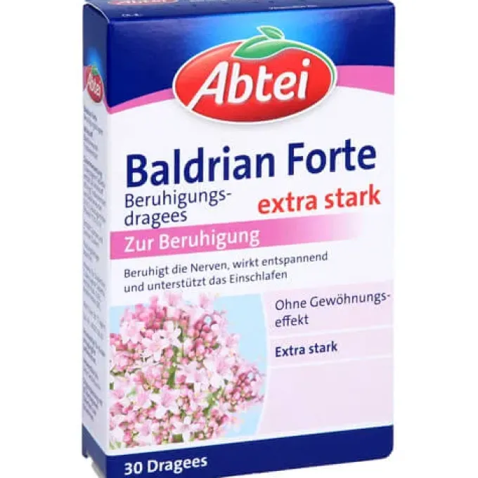 ABTEI Baldrian forte überzogene Tabletten 30 St