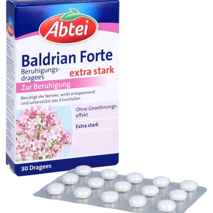ABTEI Baldrian forte überzogene Tabletten 30 St