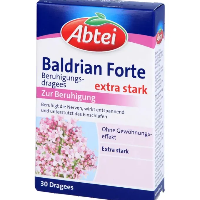 ABTEI Baldrian forte überzogene Tabletten 30 St