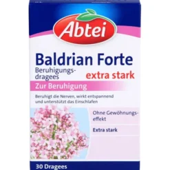 ABTEI Baldrian forte überzogene Tabletten 30 St