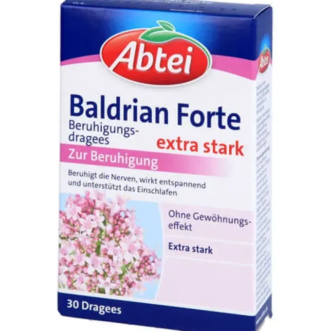 ABTEI Baldrian forte überzogene Tabletten 30 St