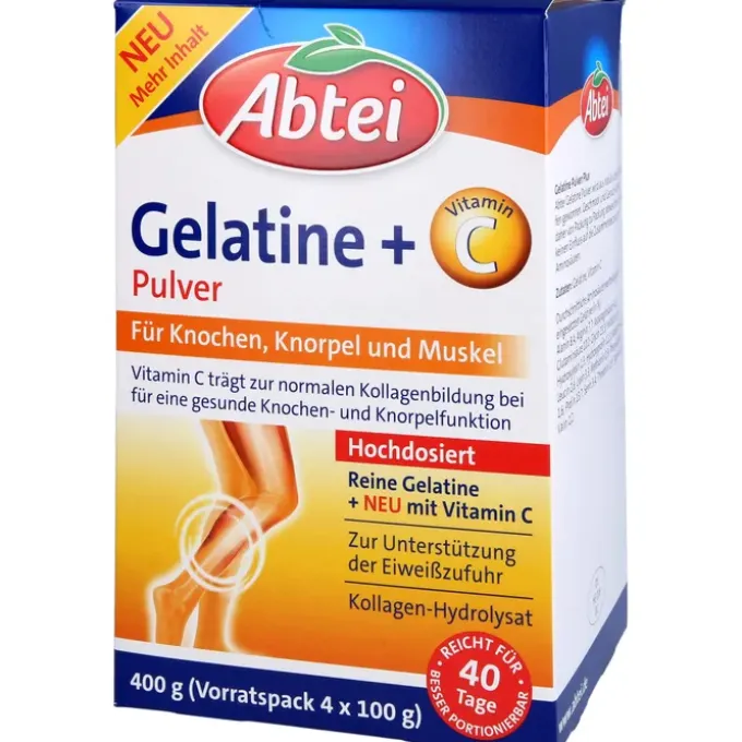 ABTEI Gelatine Plus Vitamin C Pulver 400 g