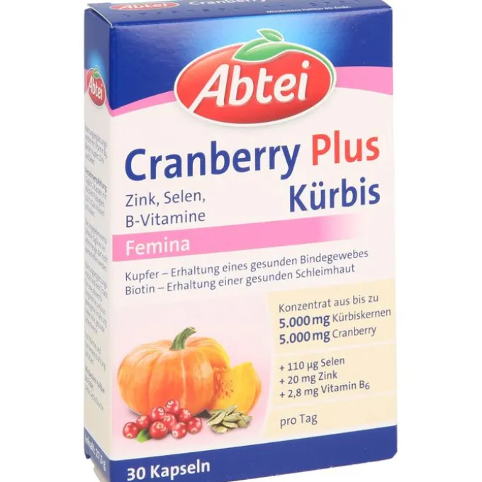 ABTEI Kürbis Plus Cranberry Kapseln 30 Stück