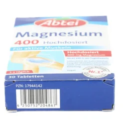 ABTEI Magnesium 400 hochdosiert Tabletten 30 Stück