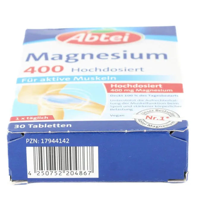 ABTEI Magnesium 400 hochdosiert Tabletten 30 Stück
