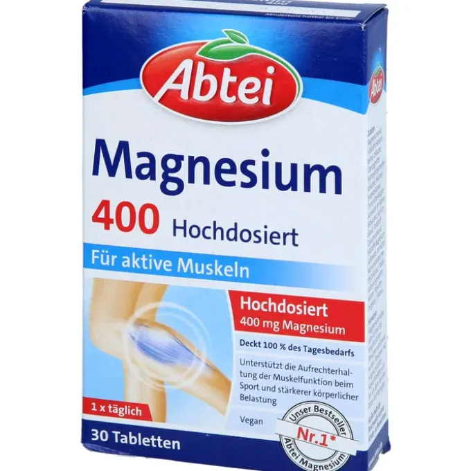 ABTEI Magnesium 400 hochdosiert Tabletten 30 Stück