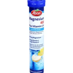 ABTEI Magnesium 400 Plus Vitamin C+E Brausetabl. 15 Stück