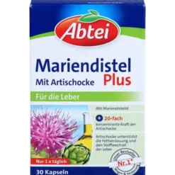ABTEI Mariendistel Plus Kaps.m.Artischocke TF 30 Stück