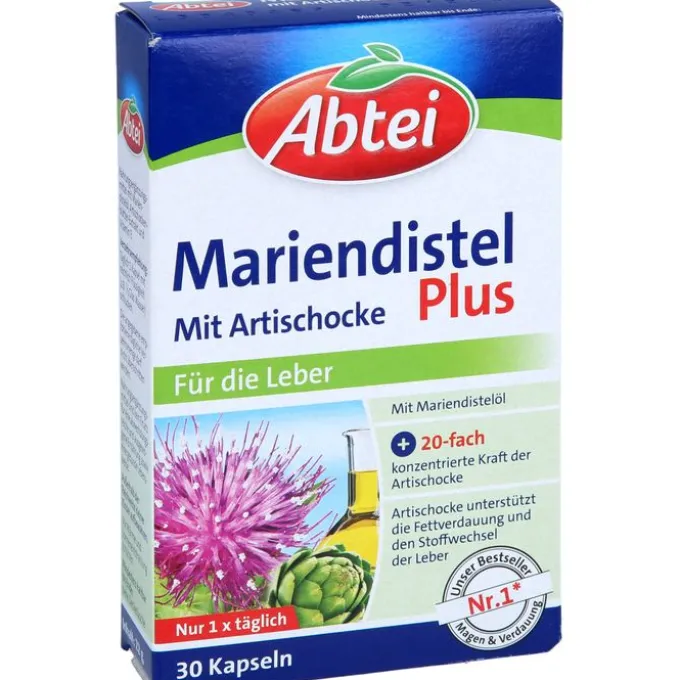 ABTEI Mariendistel Plus Kaps.m.Artischocke TF 30 Stück