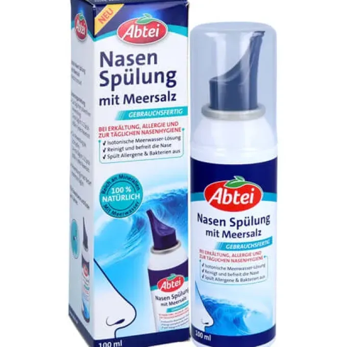 ABTEI Nasenspülung mit Meersalz Spray 100 ml