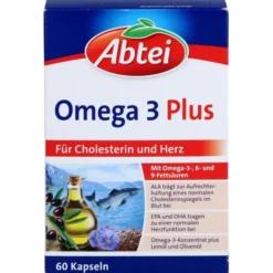 ABTEI Omega-3 Plus Kapseln TF 60 Stück