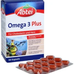 ABTEI Omega-3 Plus Kapseln TF 60 Stück