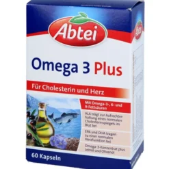 ABTEI Omega-3 Plus Kapseln TF 60 Stück