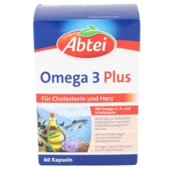 ABTEI Omega-3 Plus Kapseln TF 60 Stück