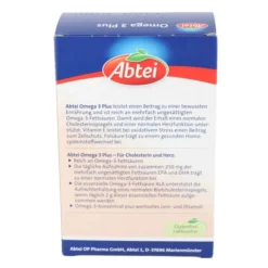 ABTEI Omega-3 Plus Kapseln TF 60 Stück