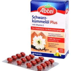 ABTEI Schwarzkümmelöl Plus Kapseln 48 Stück