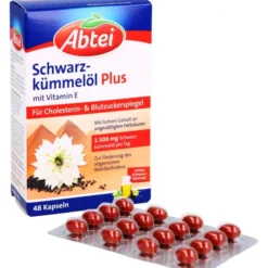 ABTEI Schwarzkümmelöl Plus Kapseln 48 Stück