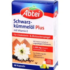 ABTEI Schwarzkümmelöl Plus Kapseln 48 Stück