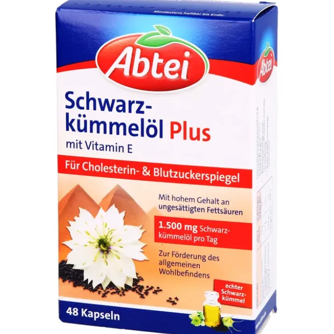 ABTEI Schwarzkümmelöl Plus Kapseln 48 Stück