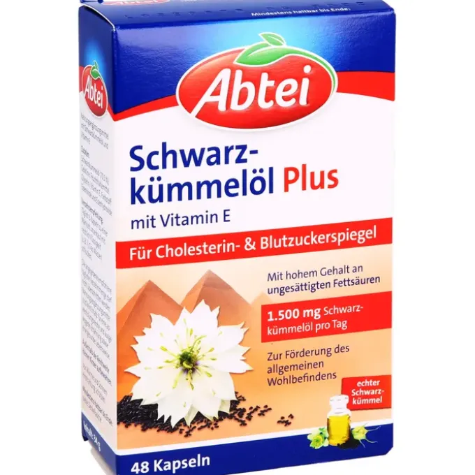 ABTEI Schwarzkümmelöl Plus Kapseln 48 Stück