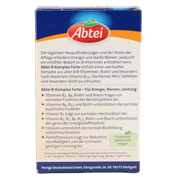 ABTEI Vitamin B Komplex forte Tabletten 50 Stück