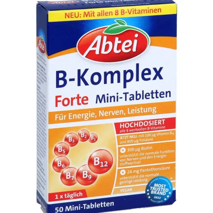 ABTEI Vitamin B Komplex forte Tabletten 50 Stück