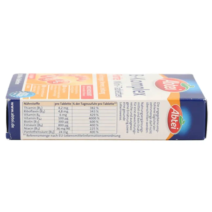 ABTEI Vitamin B Komplex forte Tabletten 50 Stück