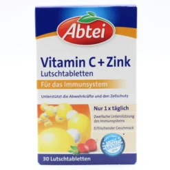 ABTEI Vitamin C plus Zink Lutschtabletten 30 Stück