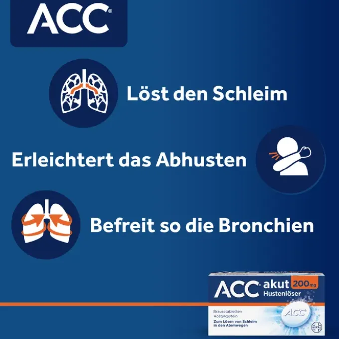 ACC akut 200 Brausetabletten 20 St
