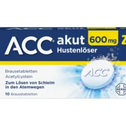 ACC akut 600 Z Hustenlöser Brausetabletten 10 St
