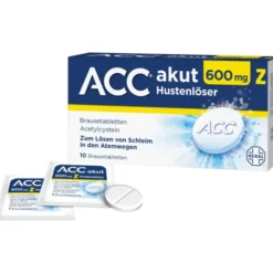 ACC akut 600 Z Hustenlöser Brausetabletten 10 St