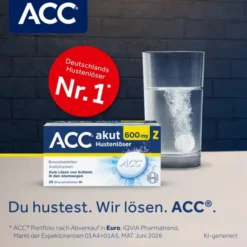 ACC akut 600 Z Hustenlöser Brausetabletten 10 St