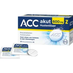 ACC akut 600 Z Hustenlöser Brausetabletten 20 St