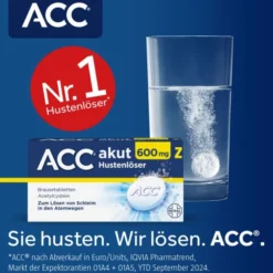 ACC akut 600 Z Hustenlöser Brausetabletten 20 St