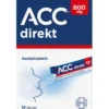 ACC direkt 600 mg Pulver zum Einnehmen im Beutel 10 St